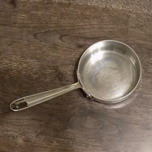 All-Clad Butter Warmer Sauce Pan Unisex Small Silver Stainless Steel Cookware